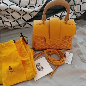 Goyard mini Saigon yellow